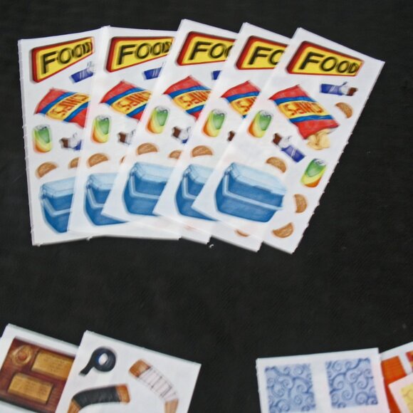 Creative Memories Lot Stickers, 22 studio -Sports, Backpacks, Illusions, Sports - Picture 4 of 11